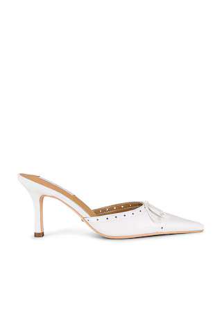Tony Bianco Scooter Heel in White Nappa from Revolve.com | Revolve Clothing (Global)
