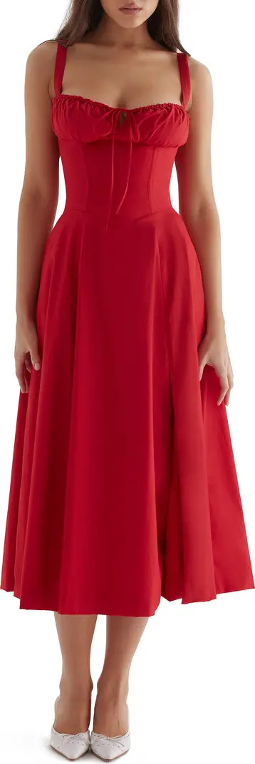 HOUSE OF CB Carmen Bustier Sundress | Nordstrom | Nordstrom