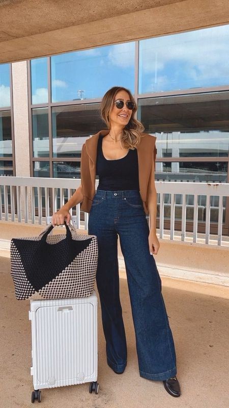 Airport comfortable and chic outfit idea
Fits true to size 
I’m wearing a size small 

#LTKover40 #LTKstyletip #LTKshoecrush