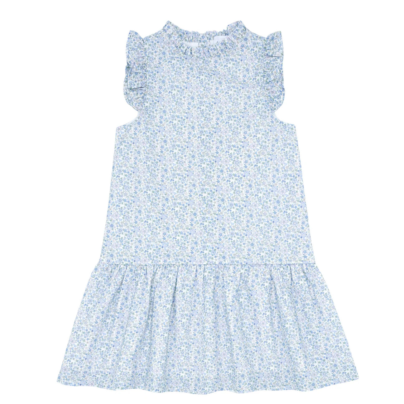 girls slate floral drop waist dress | minnow swim | Minnow