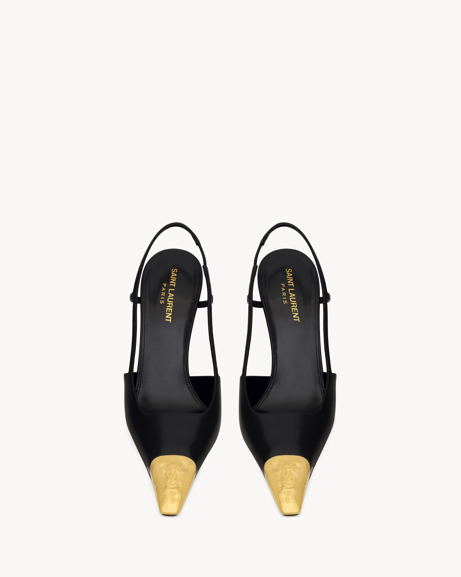 JEANNE slingback pumps in smooth leather | Saint Laurent Inc. (Global)