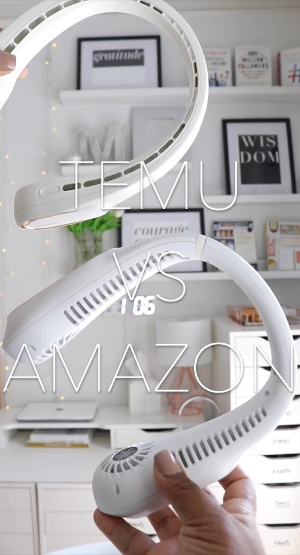Temu vs Amazon: Neck Fan

#LTKhome #LTKFind #LTKunder50