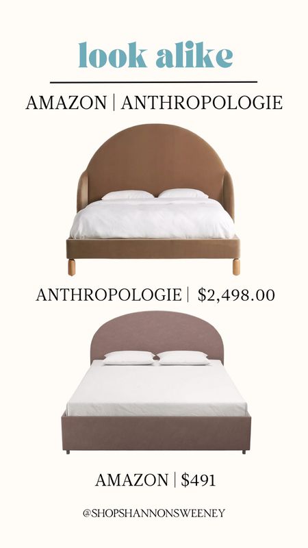 Look alike | Anthropologie velvet bed lookalike on Amazon ✨

#LTKFind #LTKhome #LTKstyletip