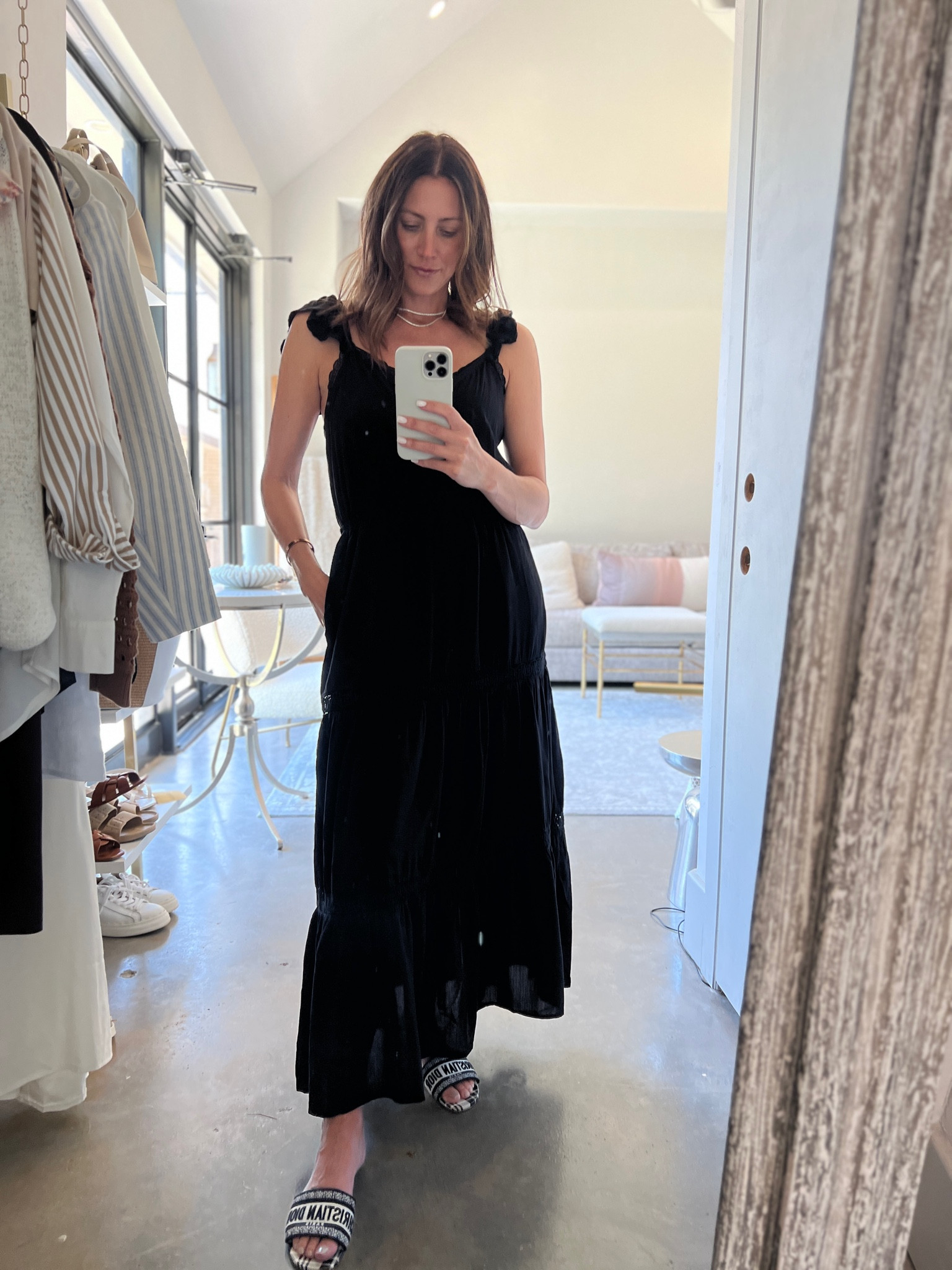 Love this easy cotton black dress with pockets $110

#LTKitbag #LTKtravel #LTKunder100