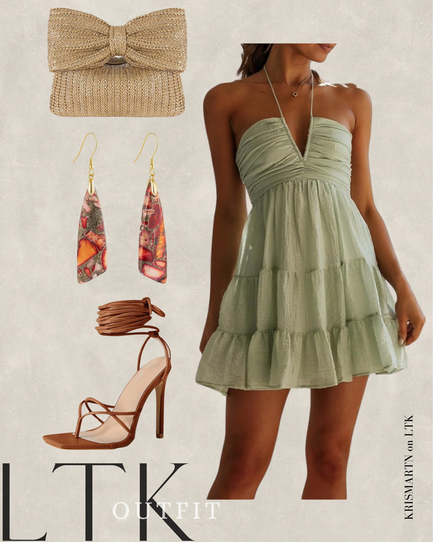 Casual Dummer Green Sundress 🍋‍🟩 #amazonoutfit #amazon #sundress

#LTKFindsUnder50 #LTKSummerSales #LTKSaleAlert