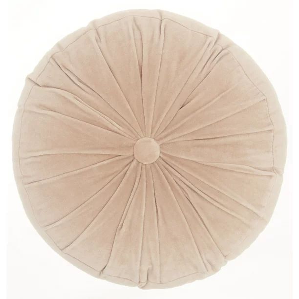 Nourison Life Styles Blush Round Decorative Throw Pillow , 16"X16" | Walmart (US)