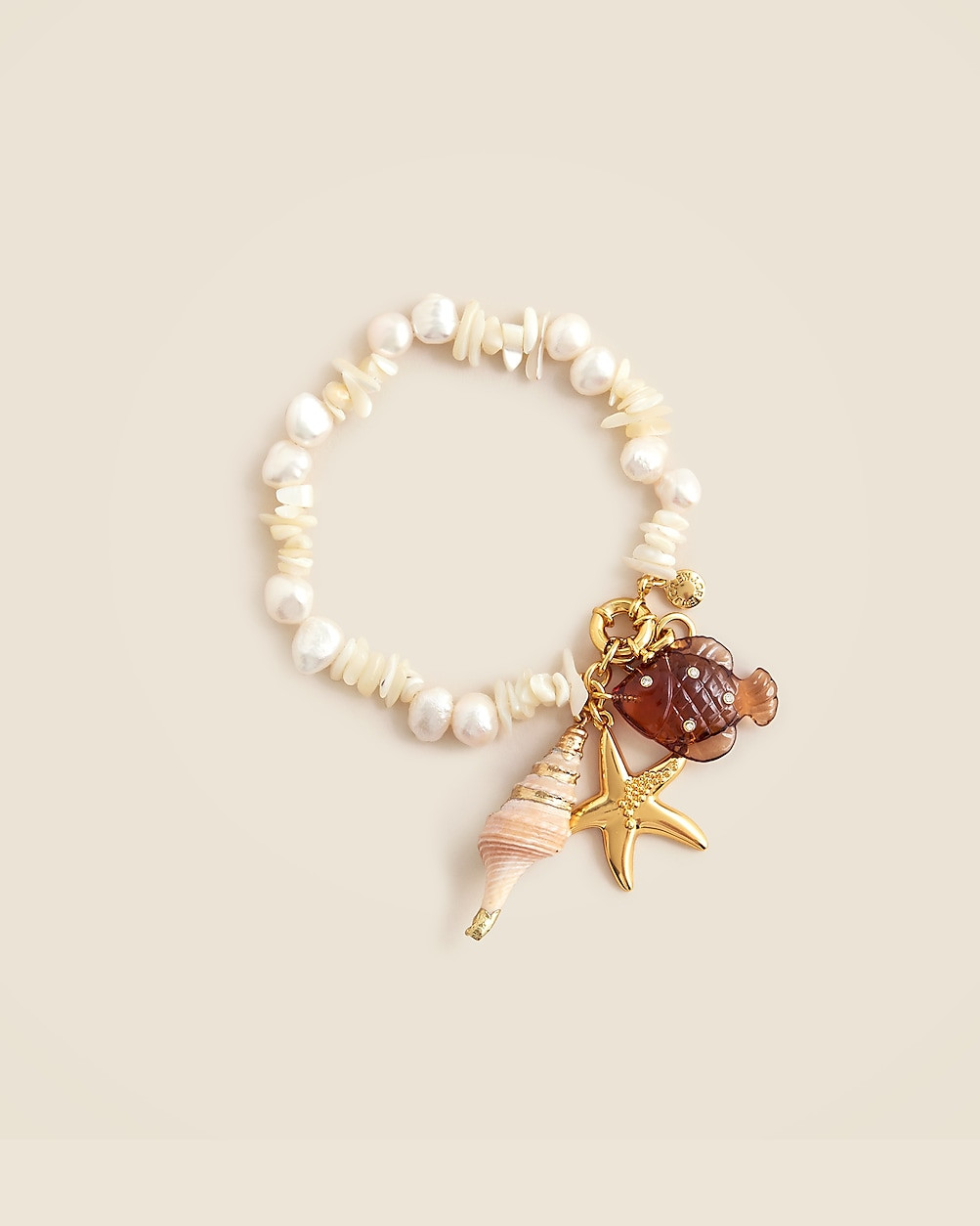 Nautical charm bracelet | J. Crew US