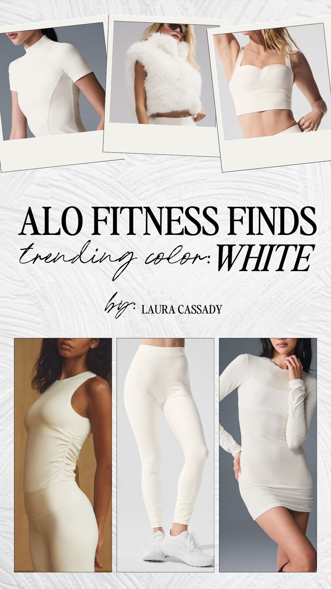 Winter white fitness finds from Alo! Shop the activewear down below!


workout, fitness, New Year's reset, activewear, reset essentials, Alo, leggings, sports bra 

 #LTKActive #LTKStyleTip #LTKFitness