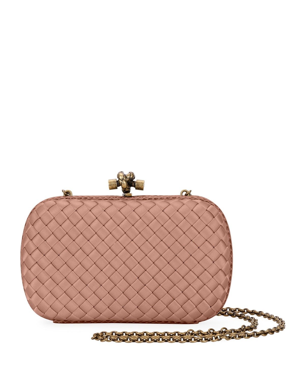 Medium Chain Knot Clutch | Neiman Marcus