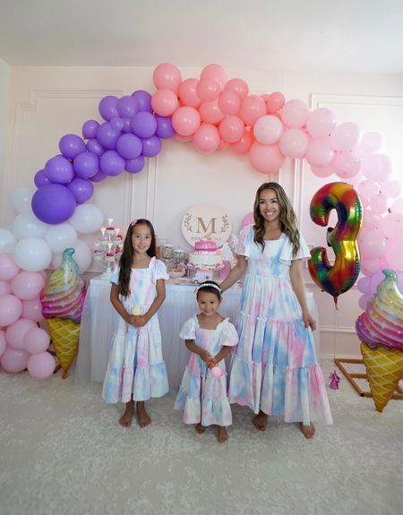 Celebrated Miss Meadow’s 3rd birthday with these matching cotton candy mommy and me dresses 

#LTKkids #LTKfamily #LTKunder100