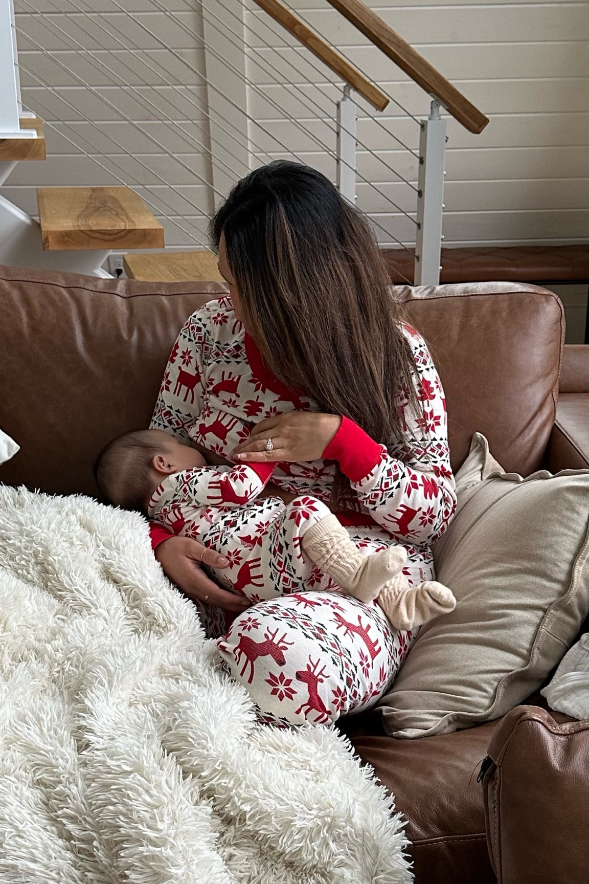 Daddy is missing in photo but we all had same pjs. Family pjs are a mustt

#LTKHoliday