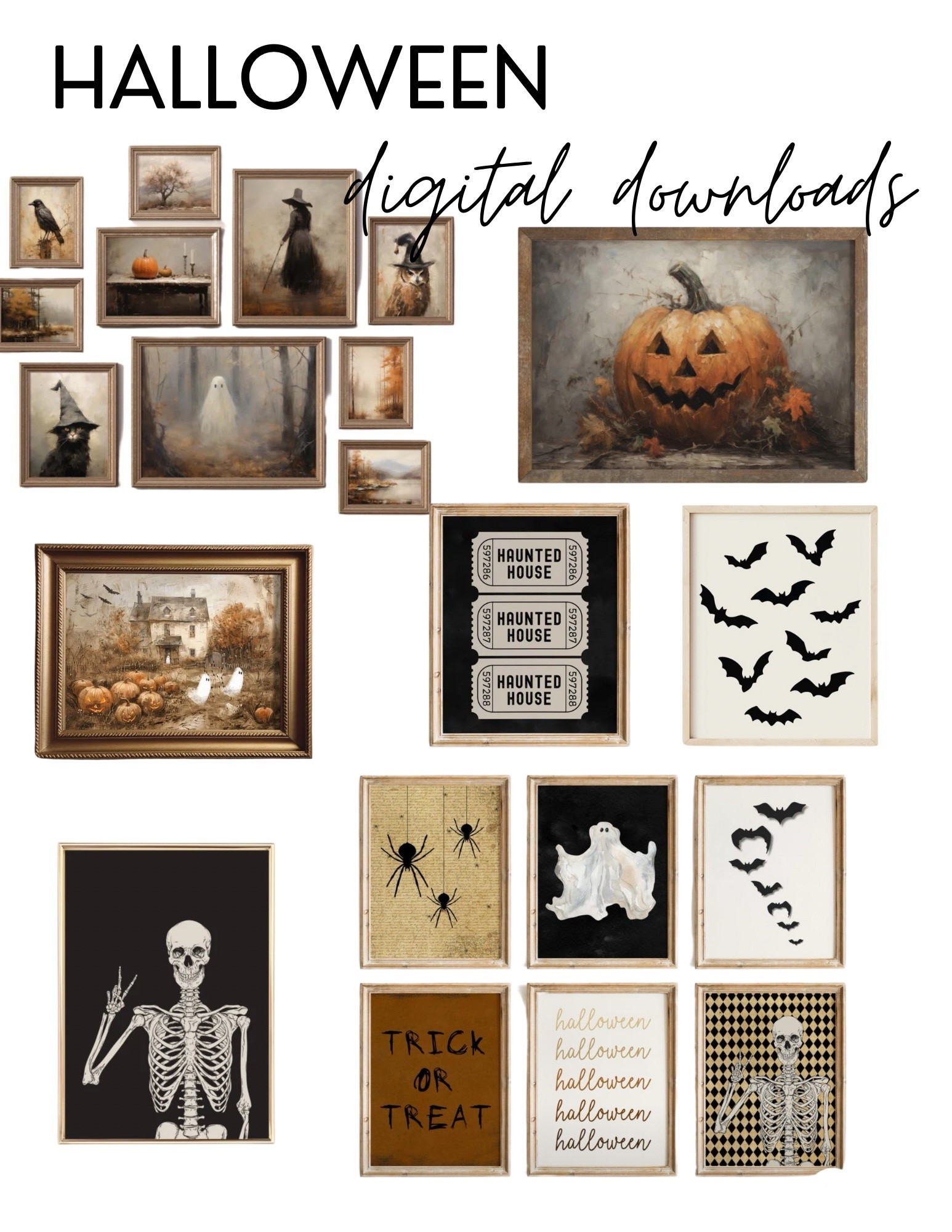 Halloween digital downloads 

#LTKHome #LTKFamily #LTKSeasonal