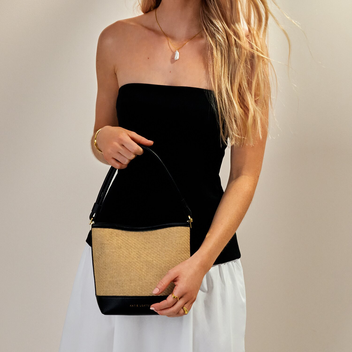 Katie Loxton Riviera Raffia Bucket Bag | Katie Loxton Ltd. (UK)