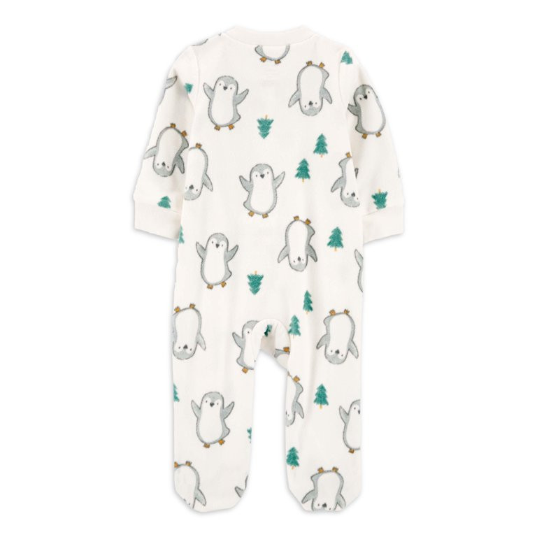 Carter's Child of Mine Baby and Toddler Holiday One-Piece Pajamas, Sizes 0-5T | Walmart (US)