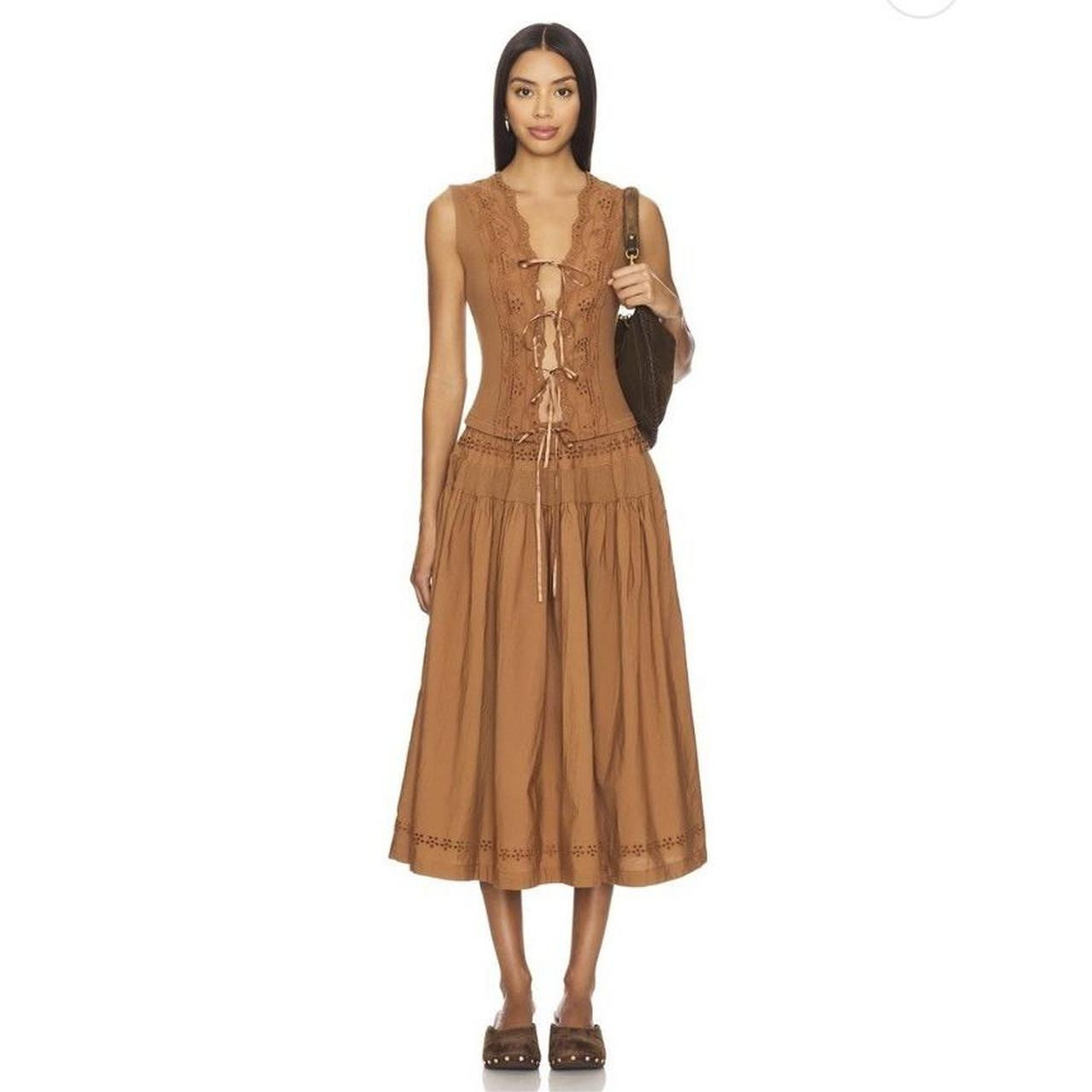 Free People Women's Jumpsuits and rompers - Brown - XL | Depop US