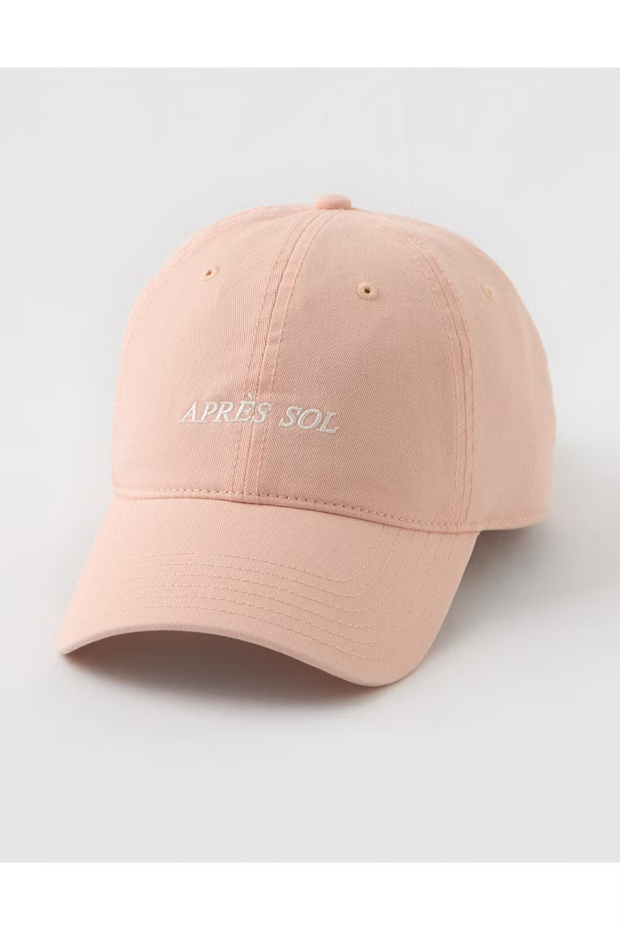 Aerie Graphic Baseball Hat Women's Beach Peach One Size | American Eagle Outfitters (US & CA)