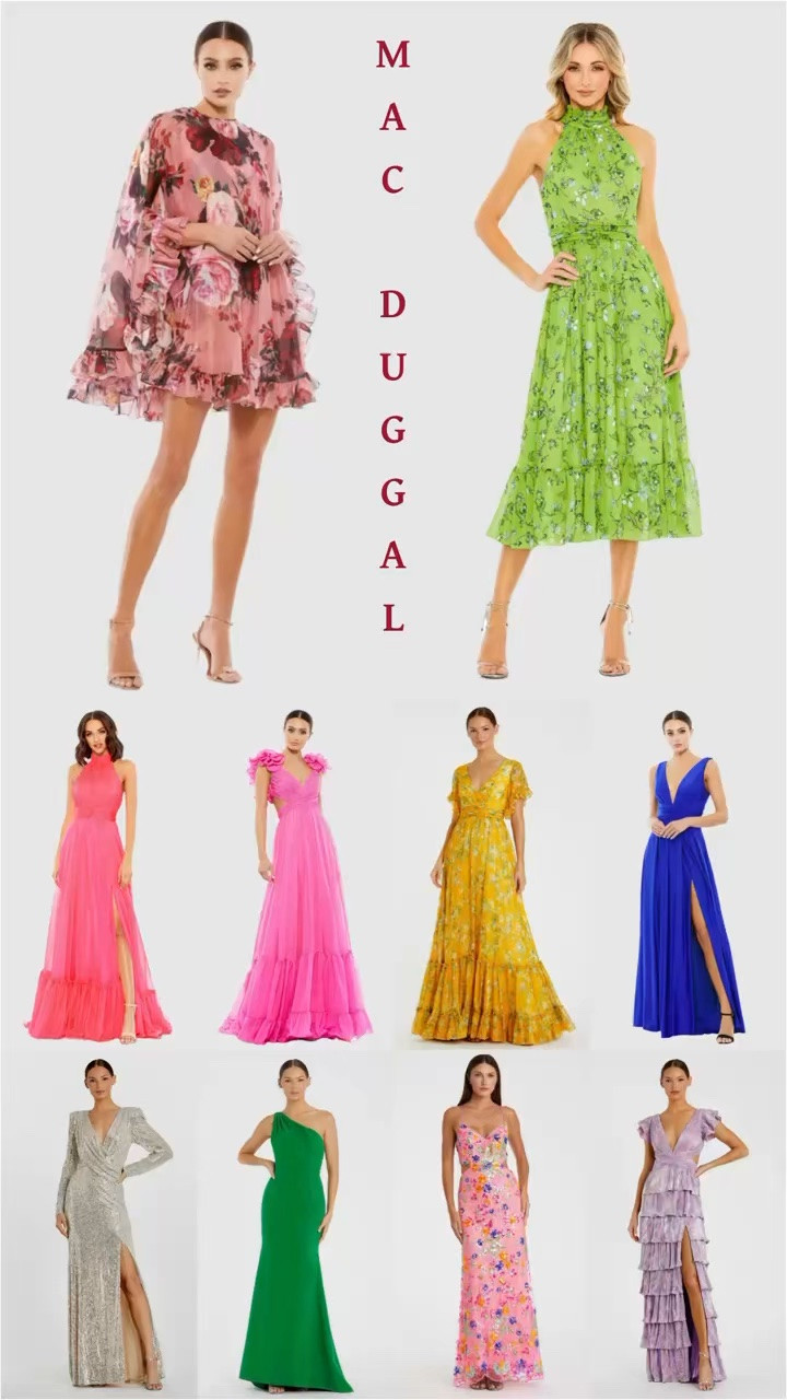 The Summer Clearance Event is happening right now at Mac Duggal and these festive wedding guest looks are included for a limited time only! 

Up to 60% off. 

Wear to a dressy glam, tropical, beach, or destination wedding!

Colorful full length dress, Mac Duggal dress, outdoor wedding, garden party, summer wedding, summer dresses, wedding guest dress summer.

#LTKWedding #LTKSeasonal #LTKSaleAlert