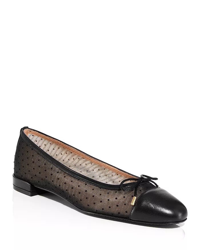 Women's Sleek Bow Slip On Ballet Flats | Bloomingdale's (US)