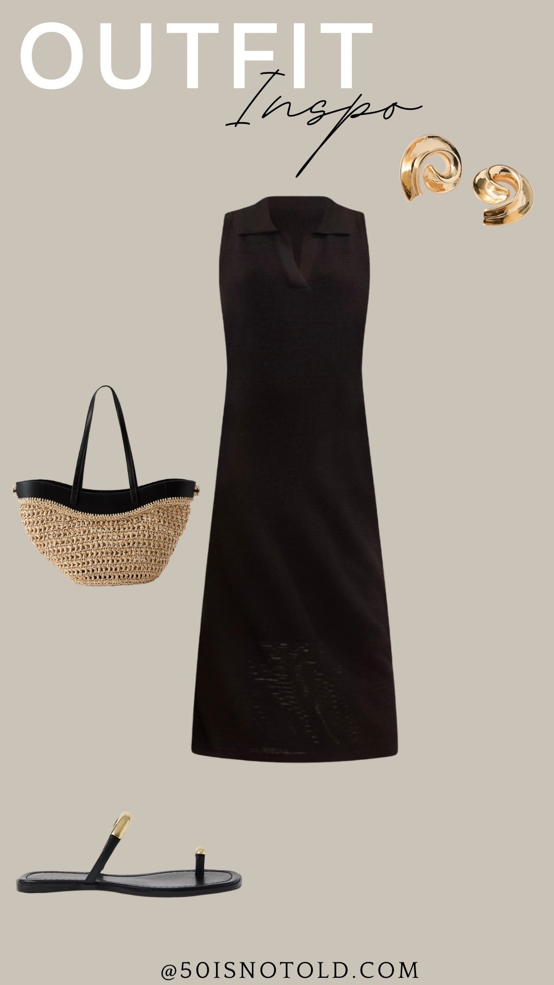 Classic black and gold outfit idea from Ann Taylor | vacation outfit | Summer outfit

#LTKTravel #LTKOver40 #LTKootd