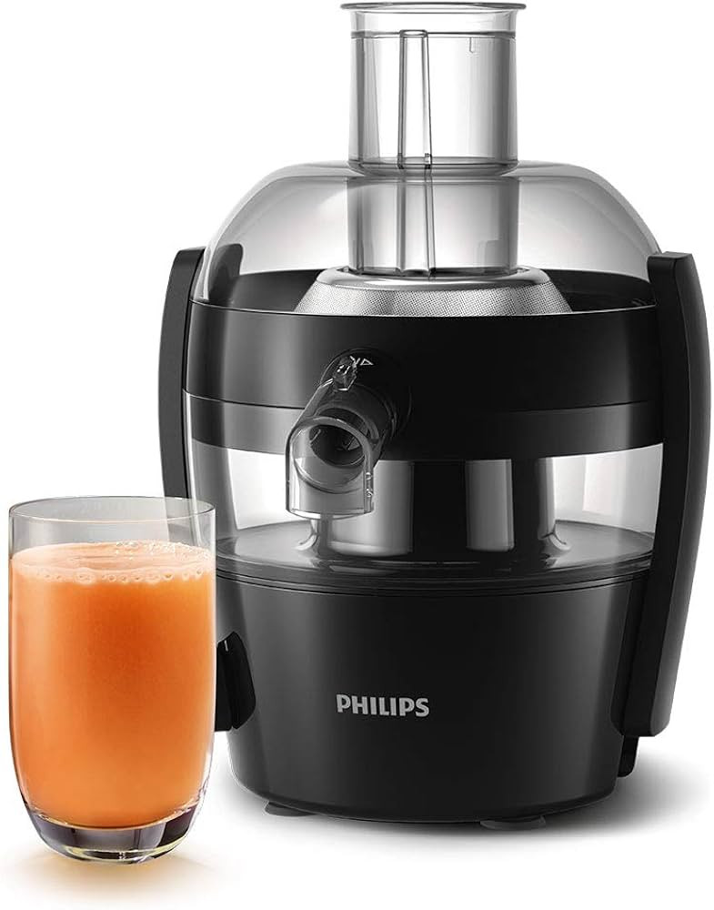 Philips HR1832/01 Viva Collection Compact Juicer, 1.5 Litre, 500 Watt - Black | Amazon (UK)