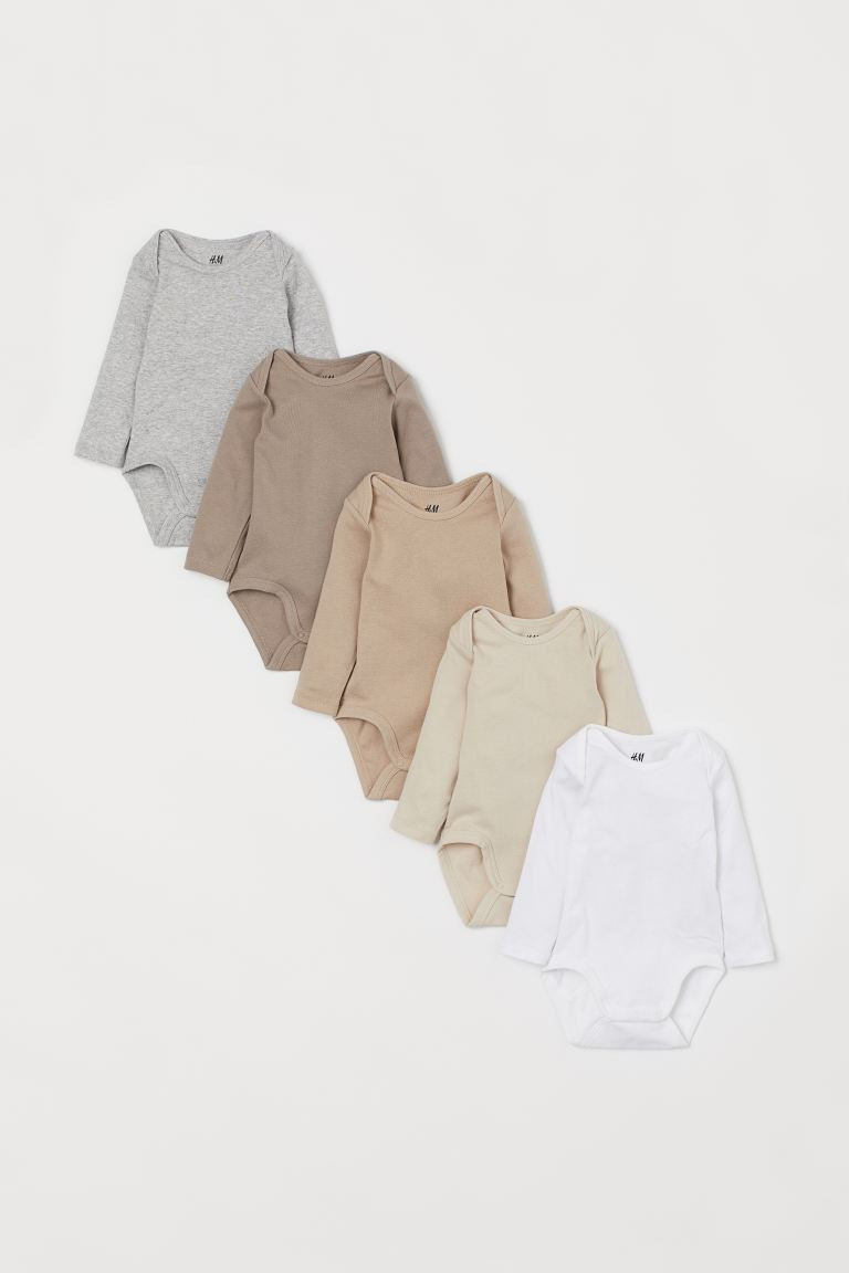 5-pack Bodysuits | H&M (US + CA)