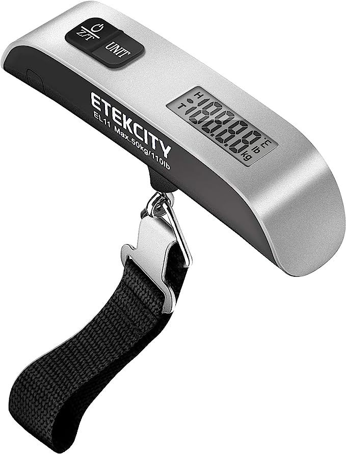 Etekcity Luggage Scale, Digital Suitcase Weight Scales for Travel Essential Accessories, Portable... | Amazon (US)