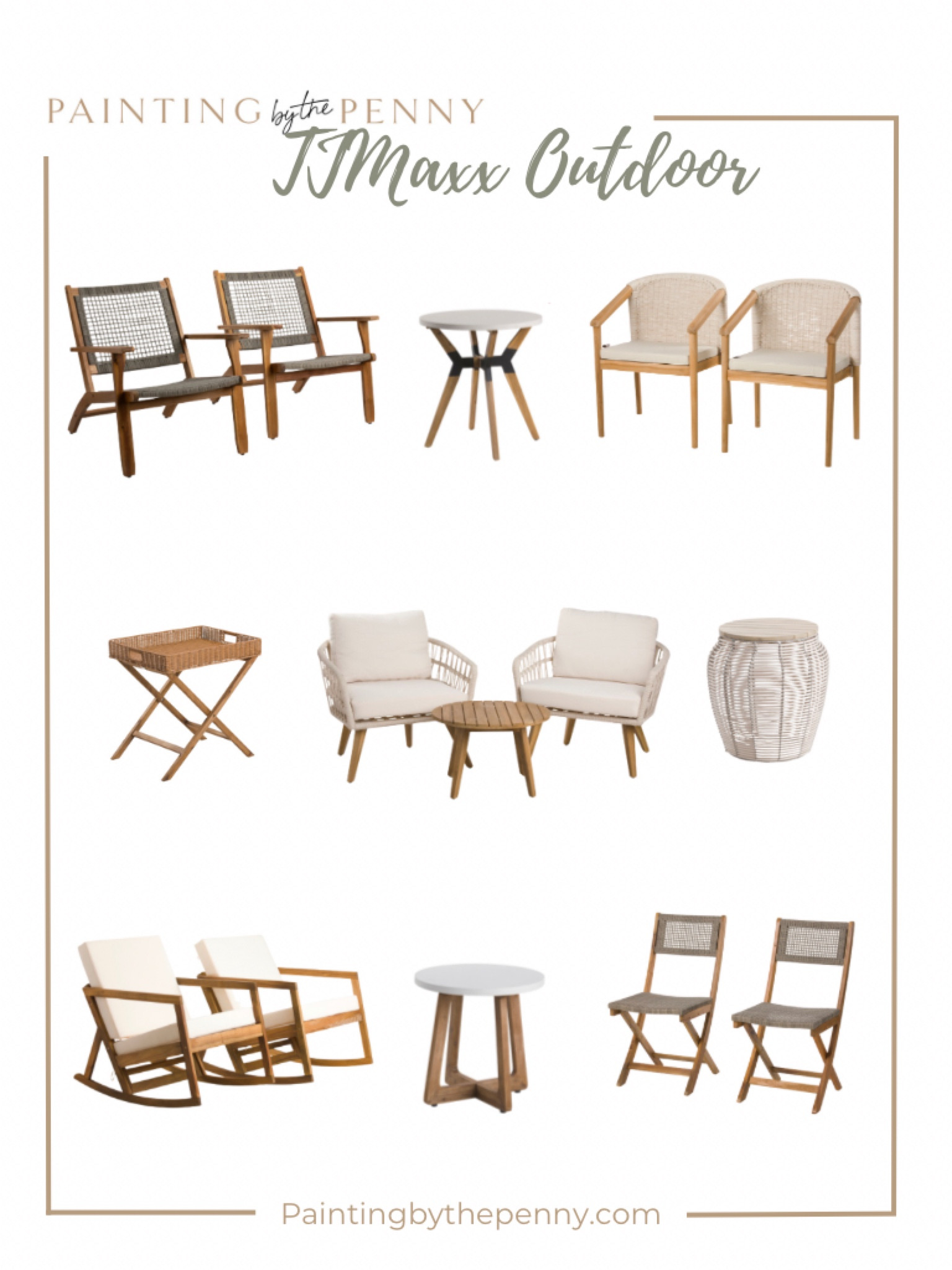 Warm weather is approaching! Outdoor furniture from TJMaxx #patiofurniture #outdoorfurniture 


#LTKhome #LTKSeasonal