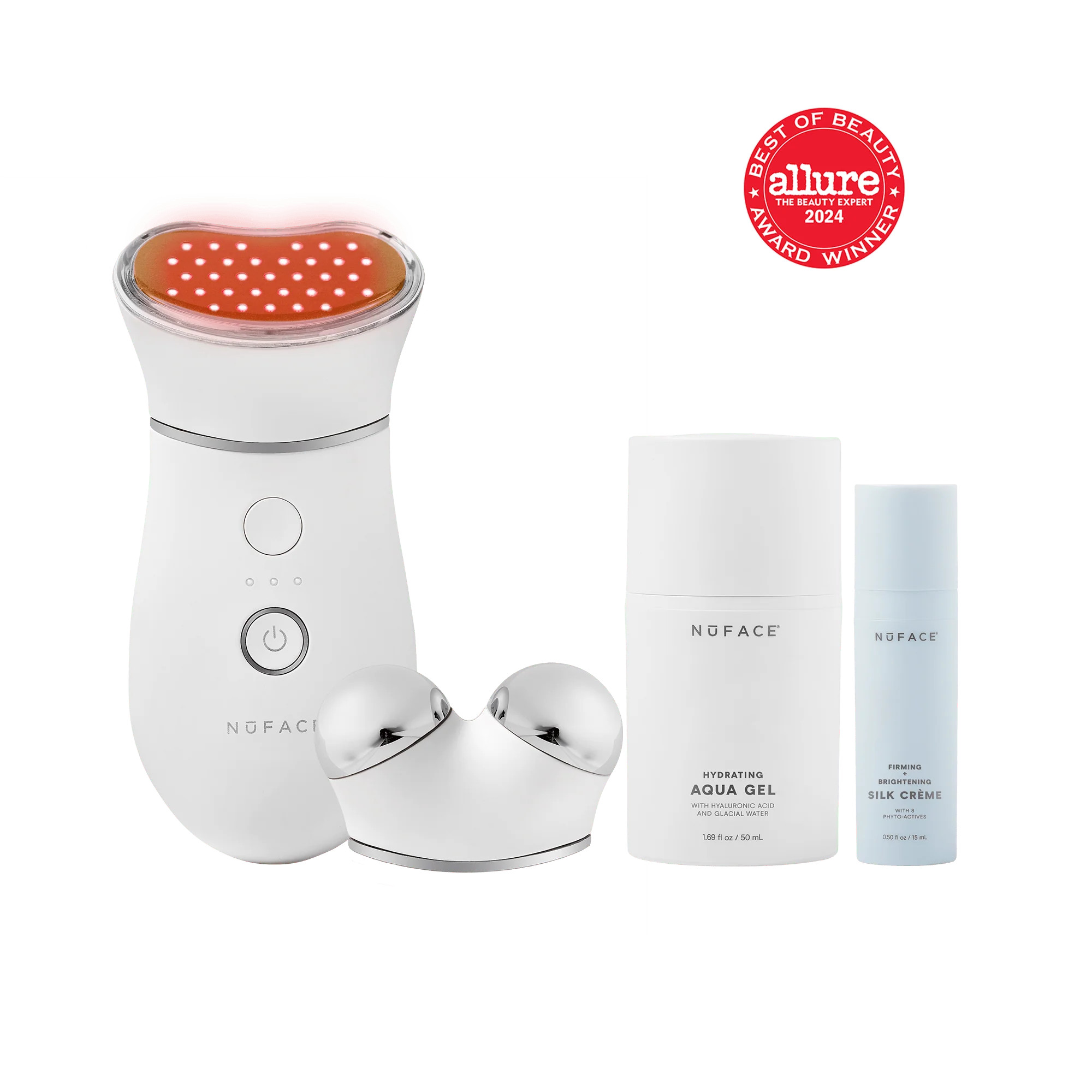 TRINITY+ and Red Light Therapy Attachment Set | NuFACE | NuFace