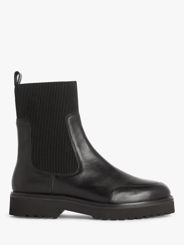 John Lewis Purcie Leather Chelsea Boots | John Lewis (UK)