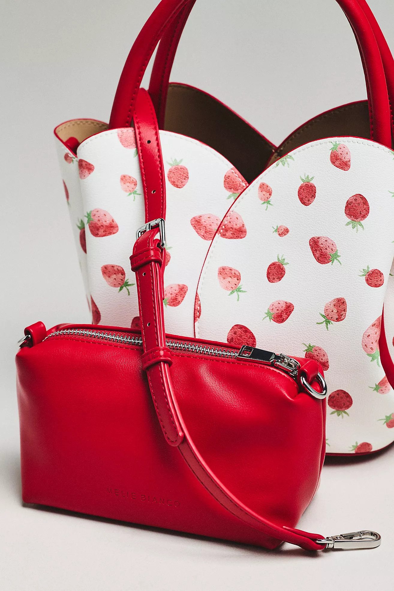 Melie Bianco Tulip Top-Handle Crossbody Tote | Anthropologie (US)