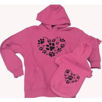 Matching Dog & Owner Shirt Set, Personalized Dog Shirt, Sweatshirt,, Human Outfit, Pet Matching Clothing, Rhinestones Glitter | Etsy (US)