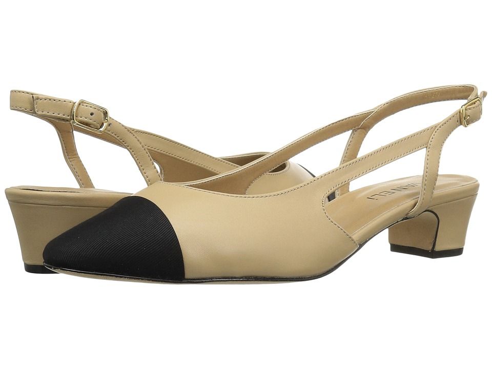 Vaneli - Aliz (Pudding Nappa/Black) Women's 1-2 inch heel Shoes | Zappos