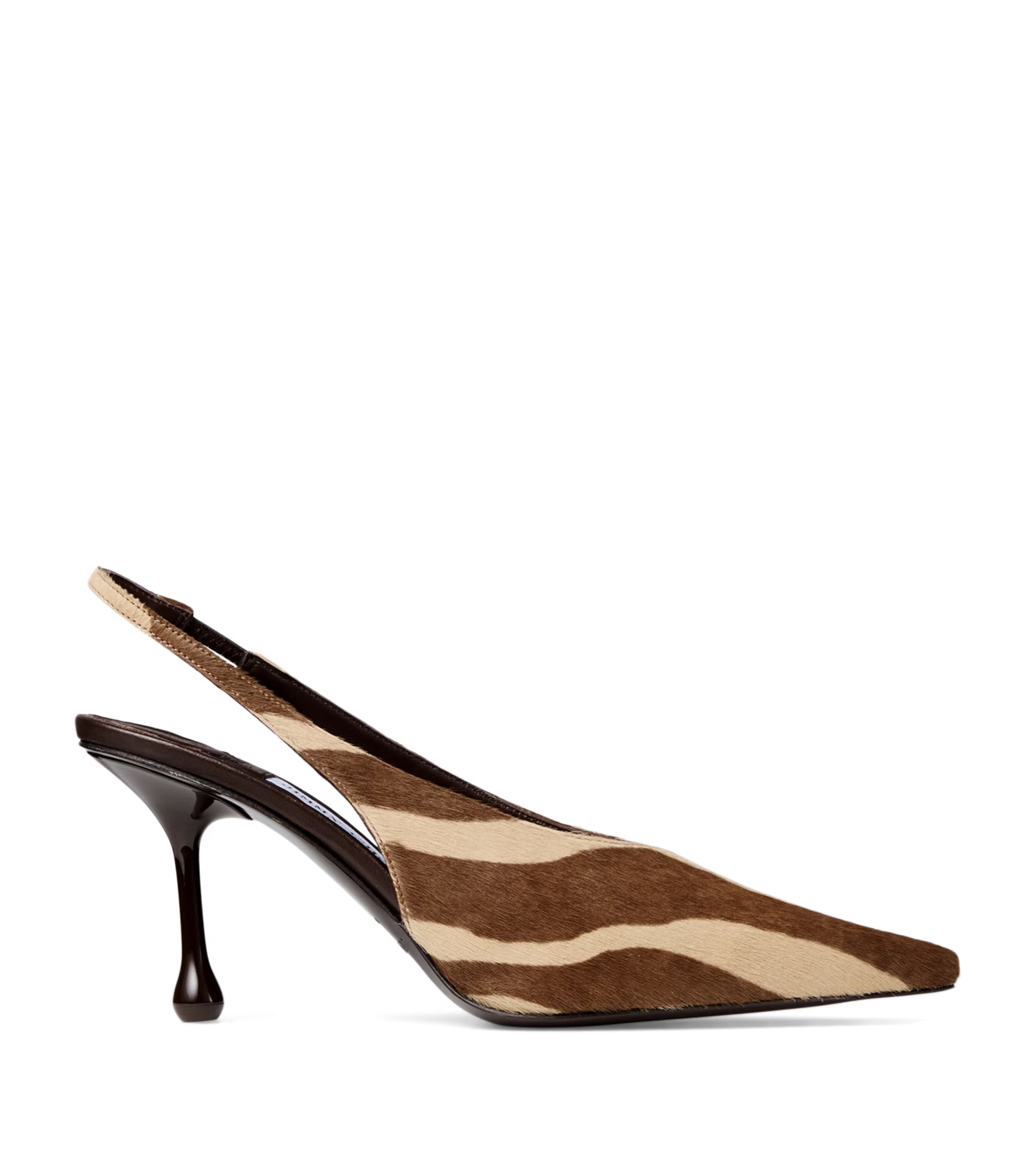 Brown Isa 80 Calf Hair Slingback Pumps | Harrods