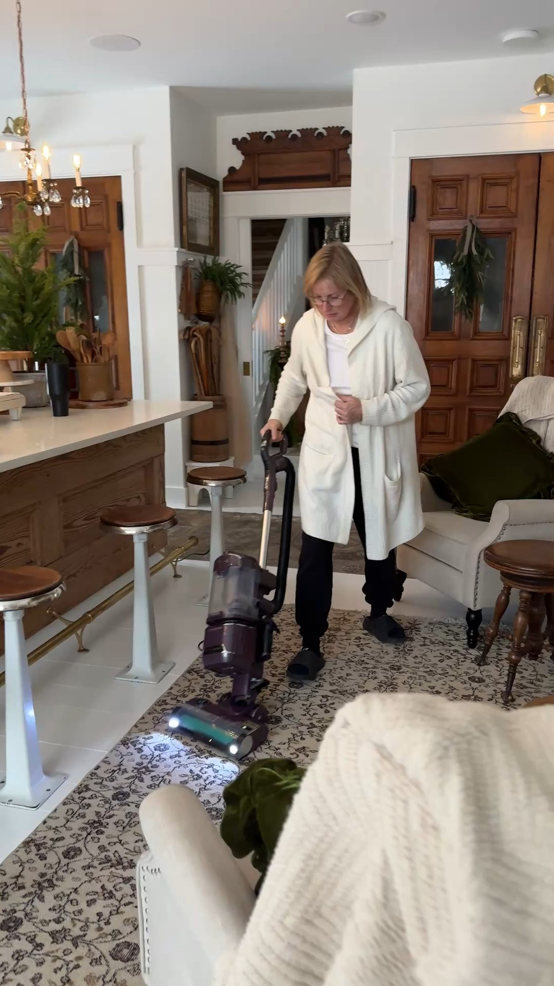 Cleaning up from a party with our Shark. Deb’s face says it all. @qvc #ad #loveqvc

#LTKHome #LTKGiftGuide