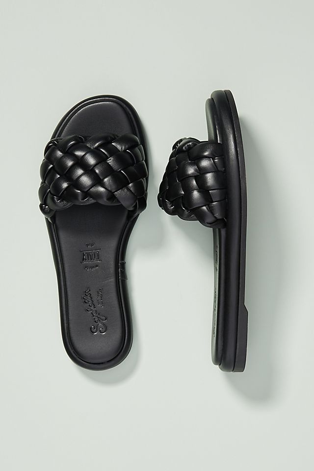 Seychelles Puffy Woven Slide Sandals | Anthropologie (US)