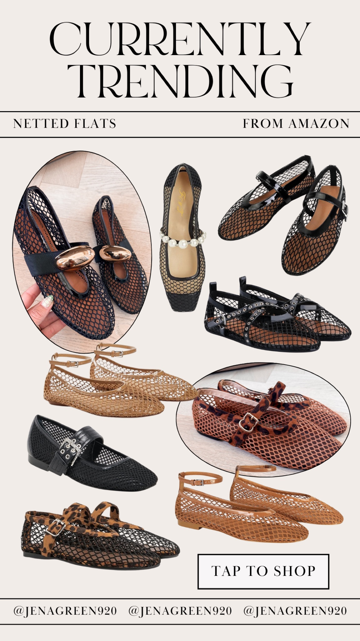 Netted Flats | Mesh Flats | Amazon Fashion Finds 

#LTKShoeCrush #LTKStyleTip #LTKFindsUnder100