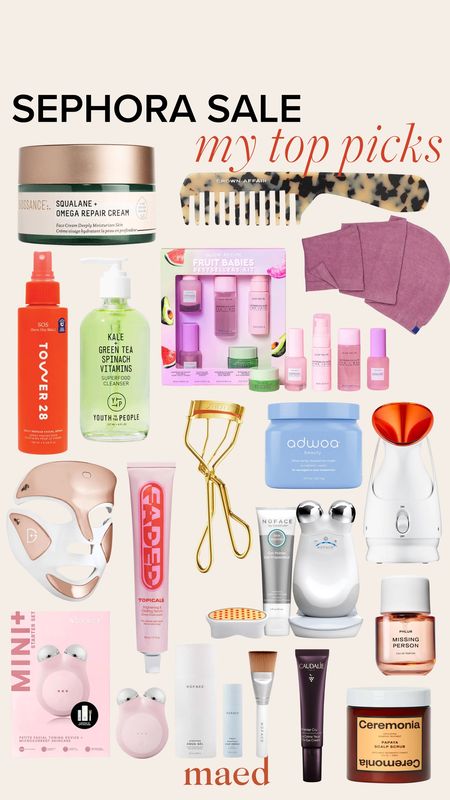 Sephora sale - top picks - sale alert - beauty finds - clean beauty - skincare - beauty devices 

#LTKSeasonal #LTKbeauty #LTKsalealert