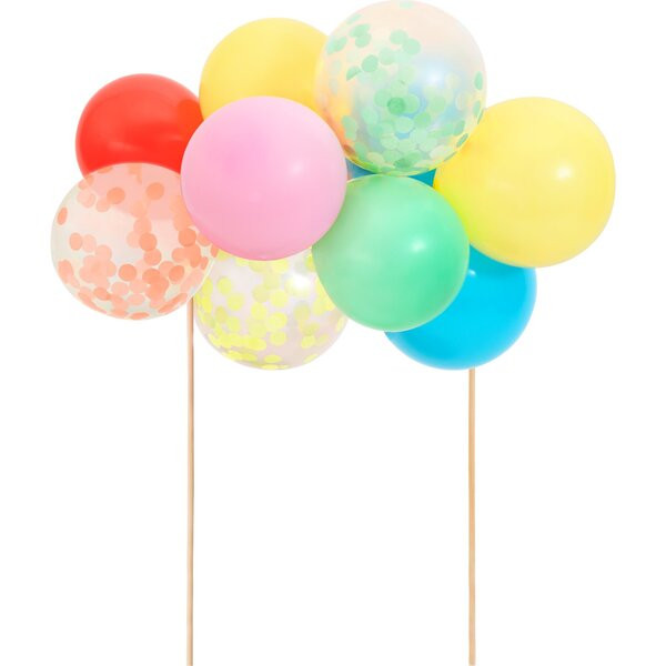 Rainbow Balloon Cake Topper Kit | Maisonette