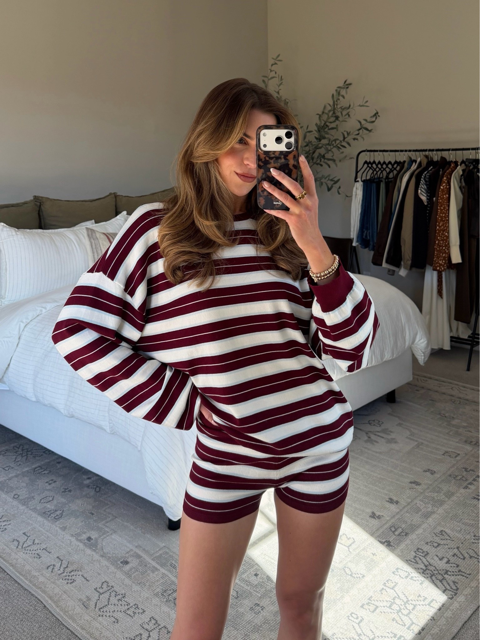 When the knit set has one foot in summer and one in fall 🍂☀️

#LTKgrwm #LTKootd #LTKSeasonal