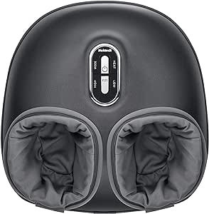 Nekteck Shiatsu Foot Massager Machine with Soothing Heat, Deep Kneading Therapy, Air Compression,... | Amazon (US)