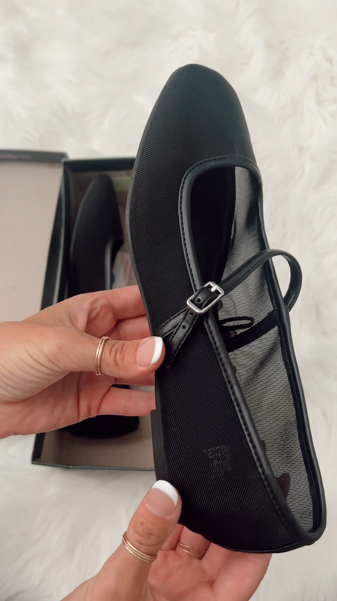 Mesh flats are IN right now. I love these ones because they are mesh but aren’t large mesh holes. Some colors are already selling out. So affordable to elevate any outfit 

#LTKFindsUnder50 #LTKStyleTip #LTKShoeCrush