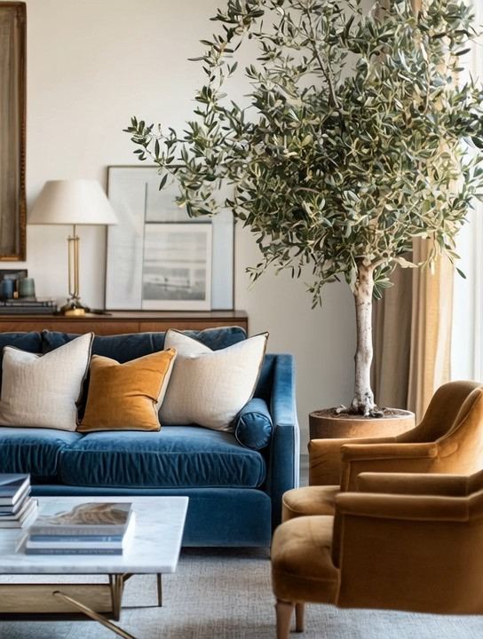 What would you upgrade first in this Tuscany-inspired living room?

The blue velvet sofa that anchors the space…
the warm golden-brown chairs that add depth…
the marble coffee table that brings in that refined contrast…
or the olive tree in the corner that instantly softens and elevates the room?

The beauty of this look is that you don’t need a full redesign.

Even adding just one of these elements can shift your space into something warmer, more layered, and effortlessly elegant—perfect for a modern city home that still feels grounded and timeless.

It’s all about mixing rich textures, natural tones, and a few statement pieces that work together without trying too hard.

Pick one. Pick a few. Or build the full look.

Because this is the kind of space that feels curated… not decorated.

Get the look — everything is linked  

 #LTKHome