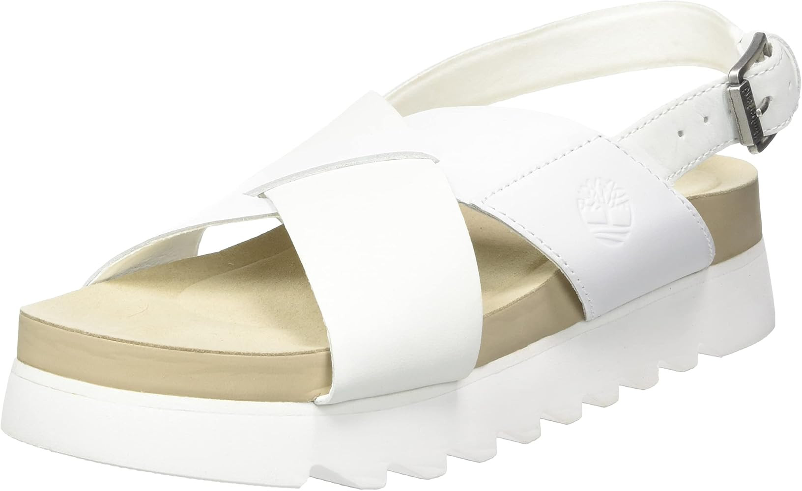 Timberland Santa Monica Sunrise TB0A24FW1431 - Damen Schuhe Sandaletten - BRIGHT-WHITE | Amazon (DE)