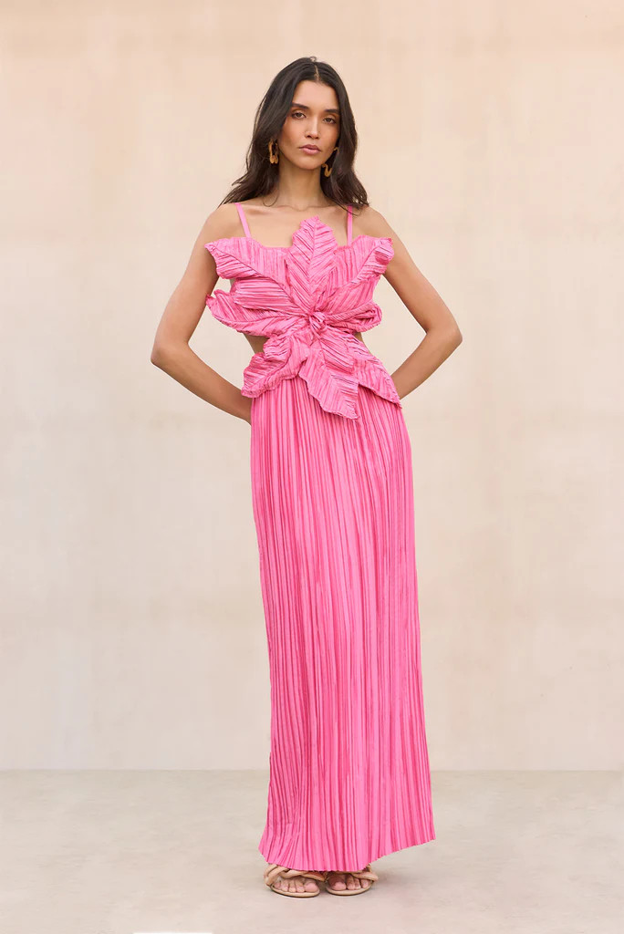 HESTRA GOWN - ROSETTE | Cult Gaia - US