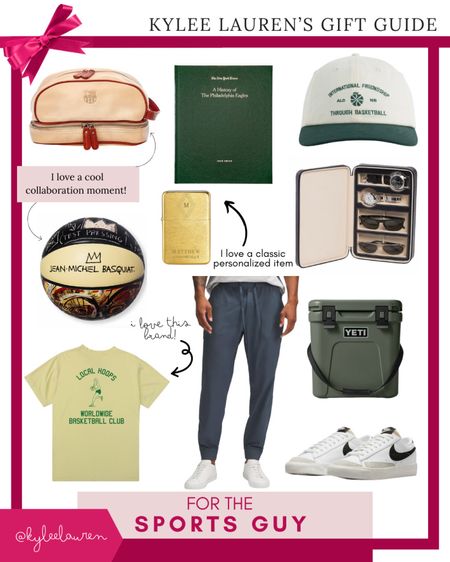 Today I am sharing a gift guide that was totally and compeltely inspired by my husband. He lives and breathes sports of all kinds — soccer, football, basketball, golf. You name it, he’ll watch it.

But, he’s also someone that loves supporting small businesses and finding sports apparel that is more trendy and fashion forward. So if you’re shopping for anyone like him this year, these are some picks I put together that might be off the beaten path of a typical sports lover roundup but still embrace that fun athletic flair.

#LTKGiftGuide #LTKSeasonal #LTKHoliday