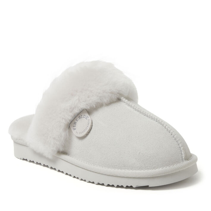 Women's Fireside By Dearfoams Sydney Genuine Shearling Scuff | Dearfoams