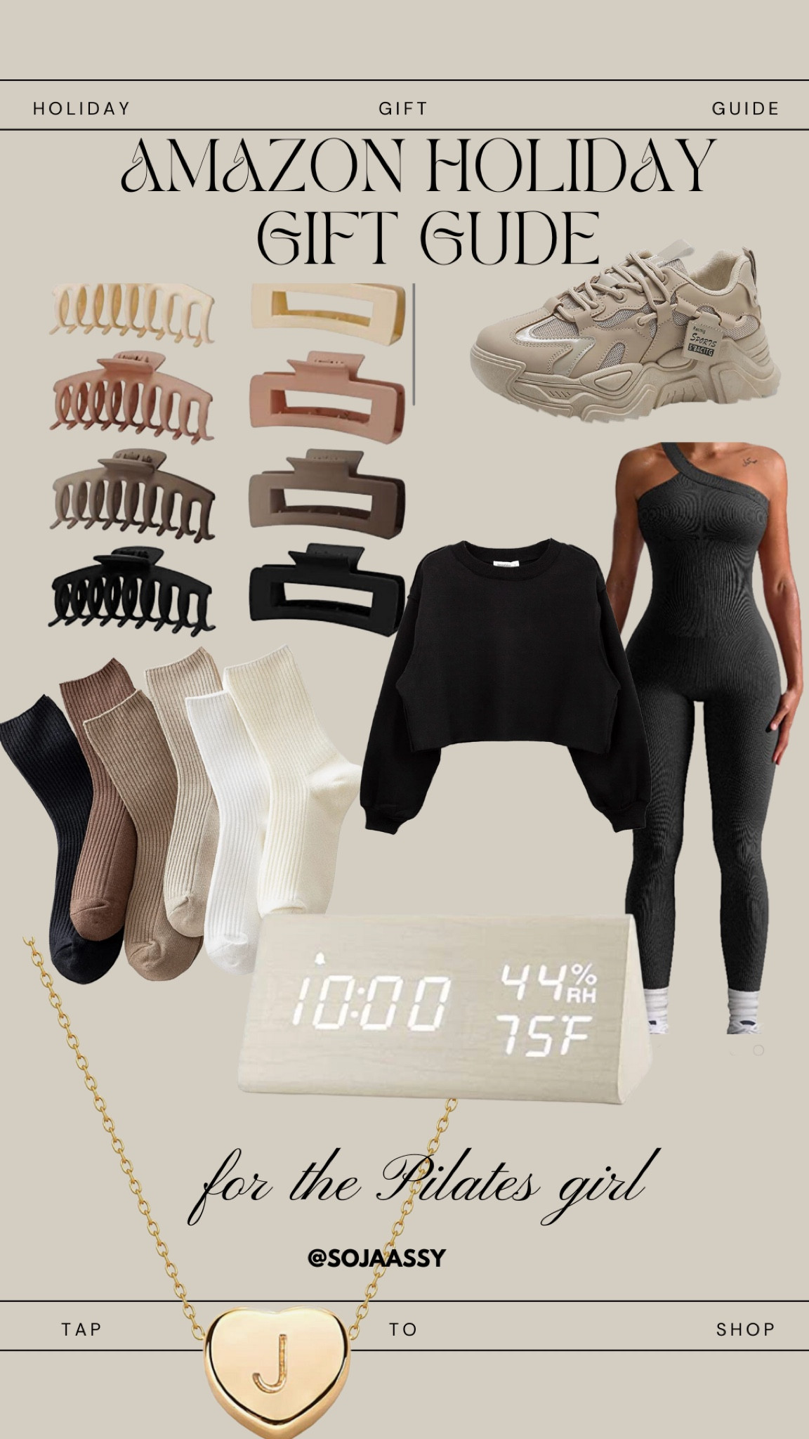 Amazon holiday gift guide for the Pilates girl. #yoga #pilates #itgirl #neutralwear #amazonfinds #gifts #giftideas #handmade #gift #love #giftsforher #christmas #smallbusiness #homedecor #giftsforhim #art #shoplocal #fashion #birthday #giftshop #instagood #shopsmall #supportsmallbusiness #giftbox #shopping #personalisedgifts #flowers #handmadegifts #design #wedding #personalizedgifts #onlineshopping #birthdaygifts #birthdaygift #instagram

#LTKFind #LTKGiftGuide #LTKHoliday