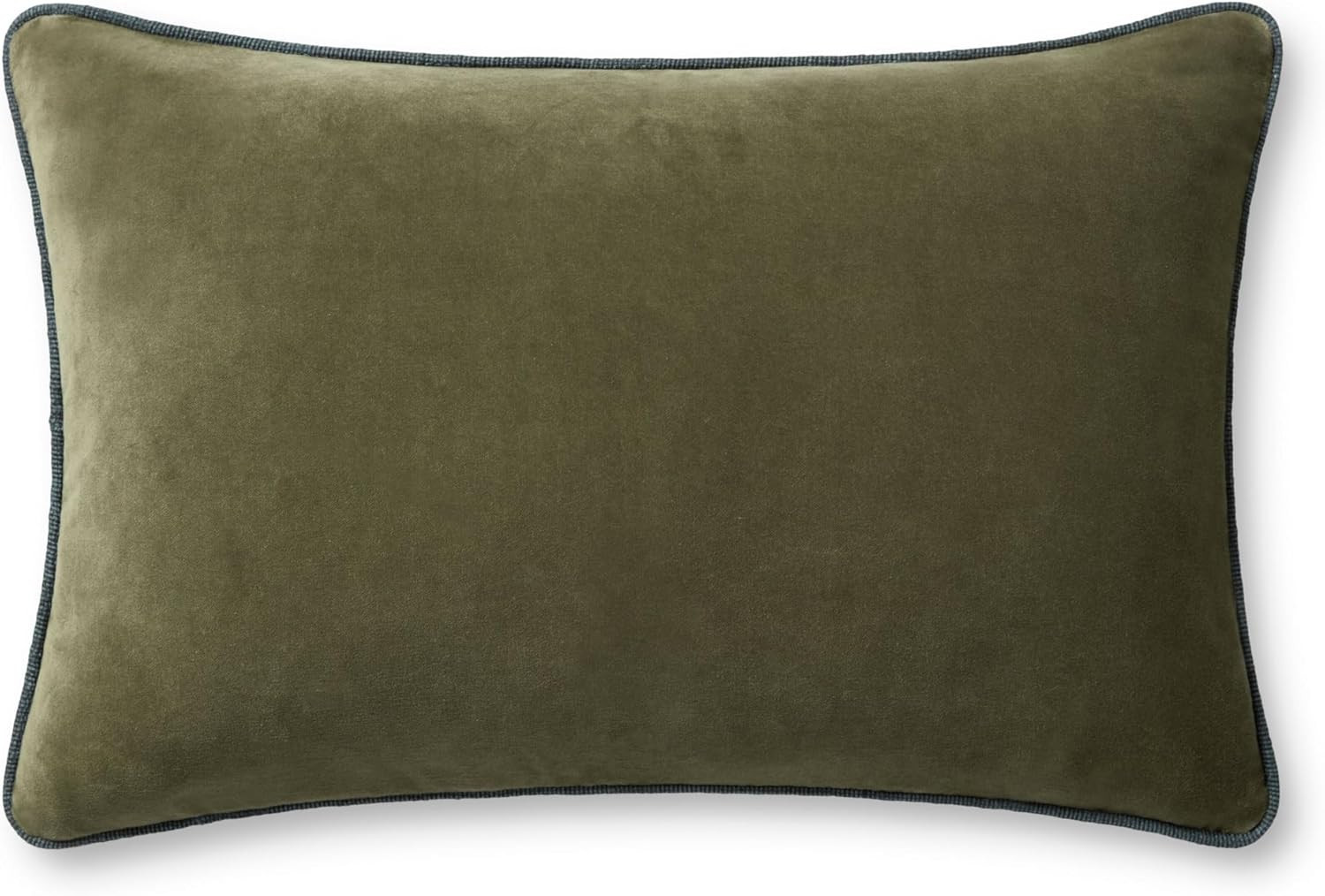 Loloi Liza Pillow, 16'' x 26'' Cover w/Down, Green | Amazon (US)
