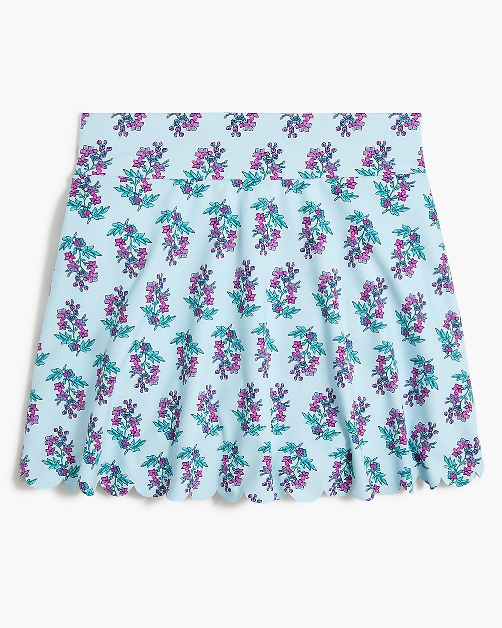 Scalloped active skort | J.Crew Factory