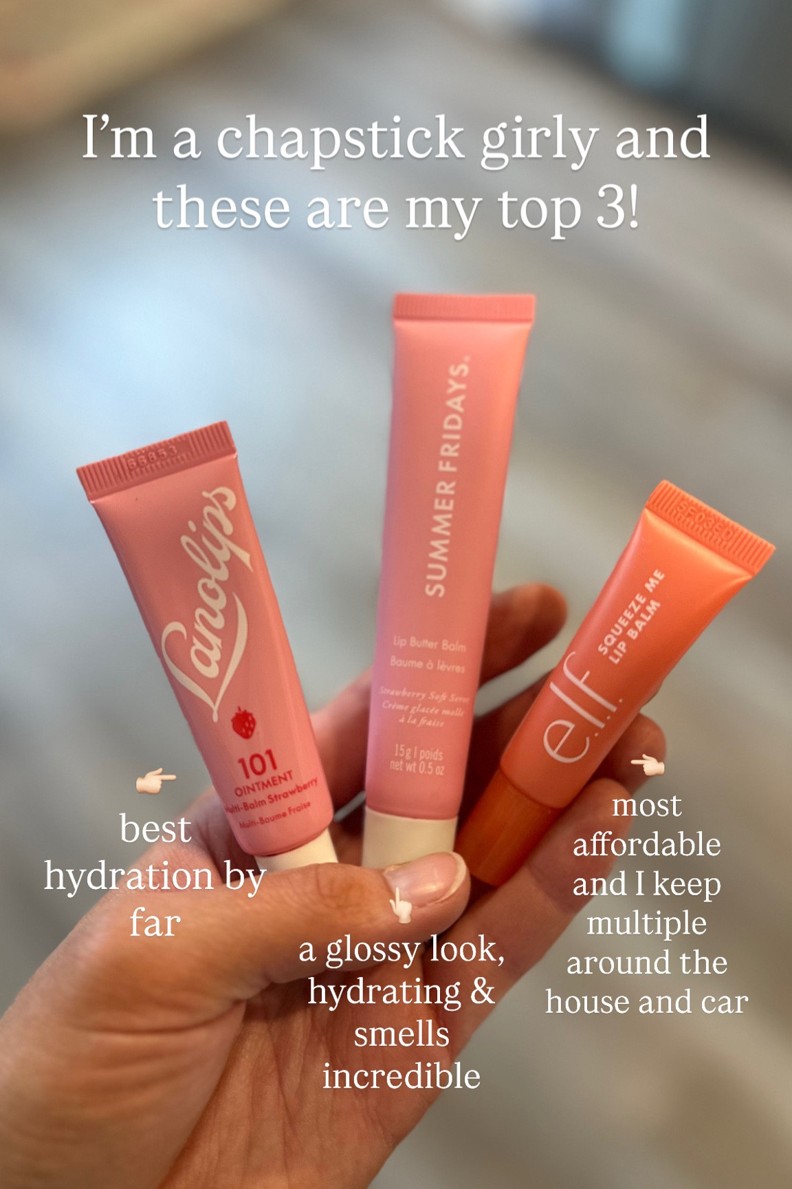 I’m a die hard chapstick girly and extremely picky. These are my tried and true favorites! 

#LTKselfcare #LTKMothersDay #LTKgrwm
